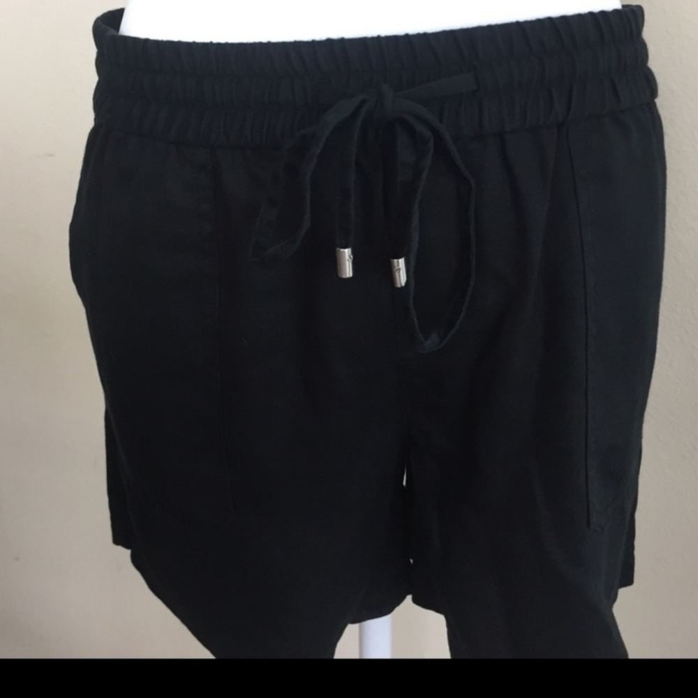 Ralph Lauren Black Drawstring Shorts